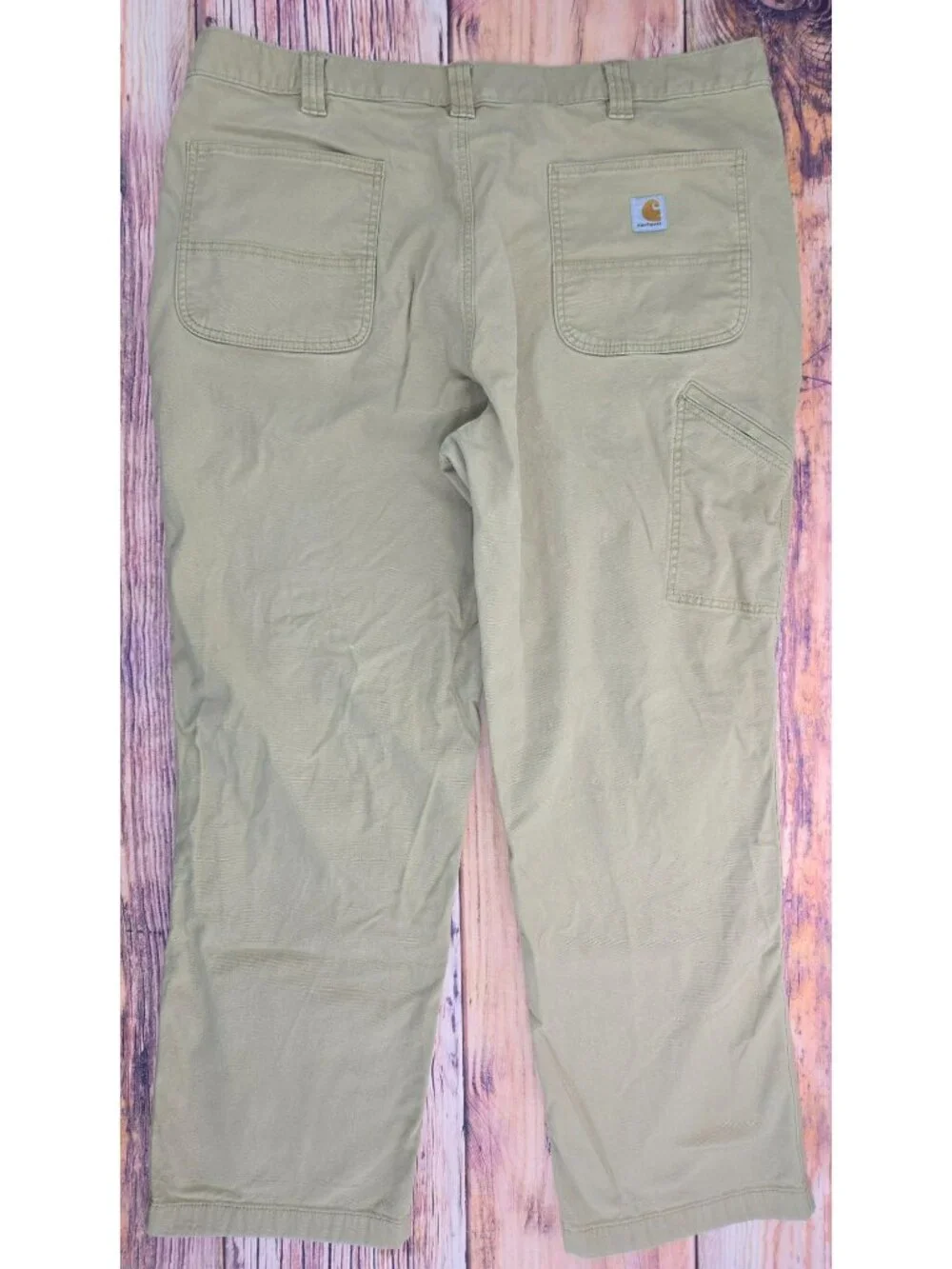 Carhartt Durable Rugged Flex Canvas Pants 42x30 Relaxed Fit
